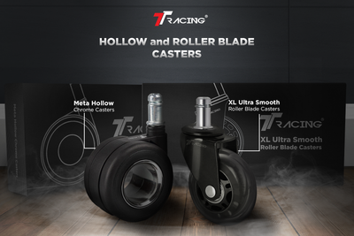 Experience Enhanced Movement For Your Gaming Chair With New TTRacing XL Roller Blade or Meta Hollow Casters