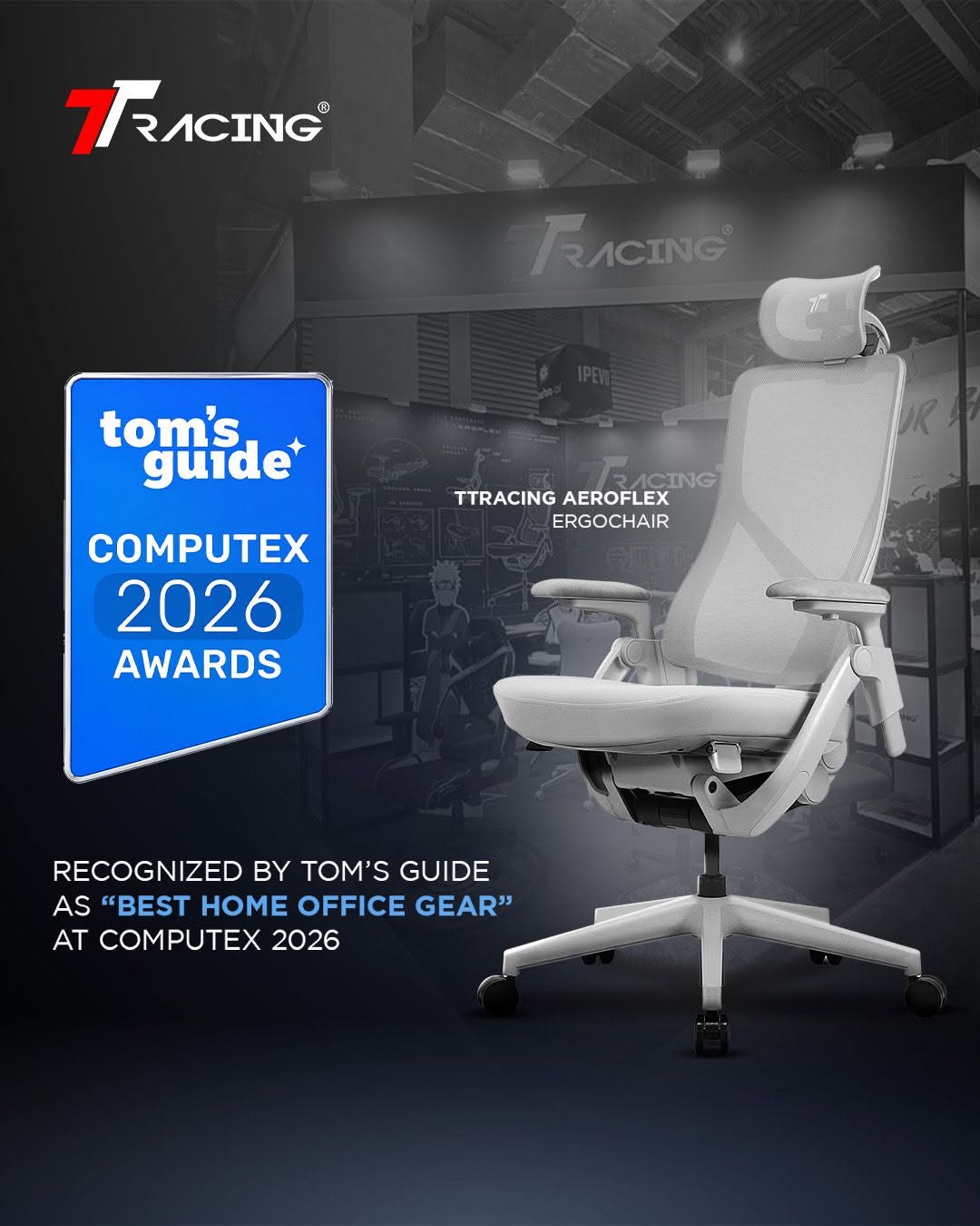A New Milestone: TTRacing Celebrates Tom’s Guide Award Win