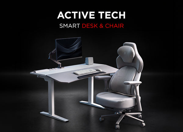 Active Tech smart desk and chair