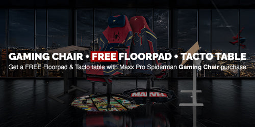 Maxx Pro Spider-Man + FREE Portable Desk + Floorpad