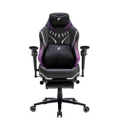 TTRacing Maxx Pro Gaming Chair - Black Panther Edition 360 degree view - Image 1