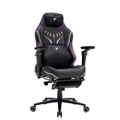TTRacing Maxx Pro Gaming Chair - Black Panther Edition 360 degree view - Image 2