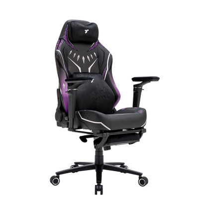 TTRacing Maxx Pro Gaming Chair - Black Panther Edition 360 degree view - Image 3
