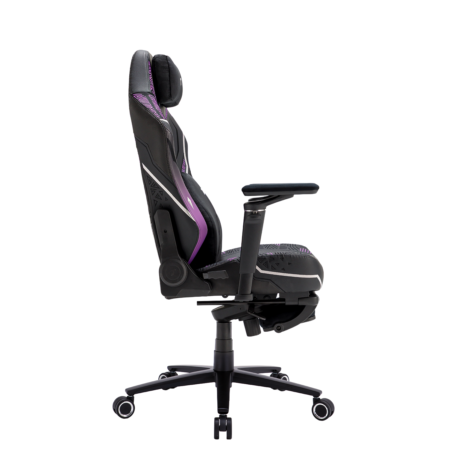 TTRacing Maxx Pro Gaming Chair - Black Panther Edition 360 degree view - Image 4