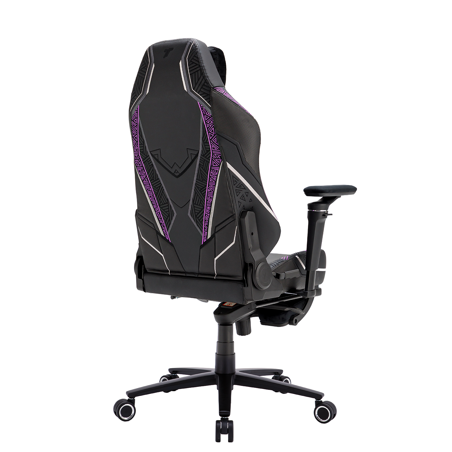 TTRacing Maxx Pro Gaming Chair - Black Panther Edition 360 degree view - Image 5