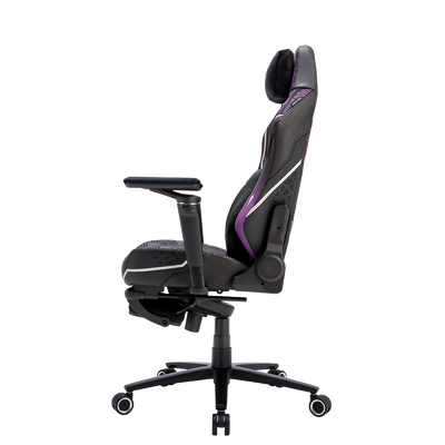 TTRacing Maxx Pro Gaming Chair - Black Panther Edition 360 degree view - Image 8