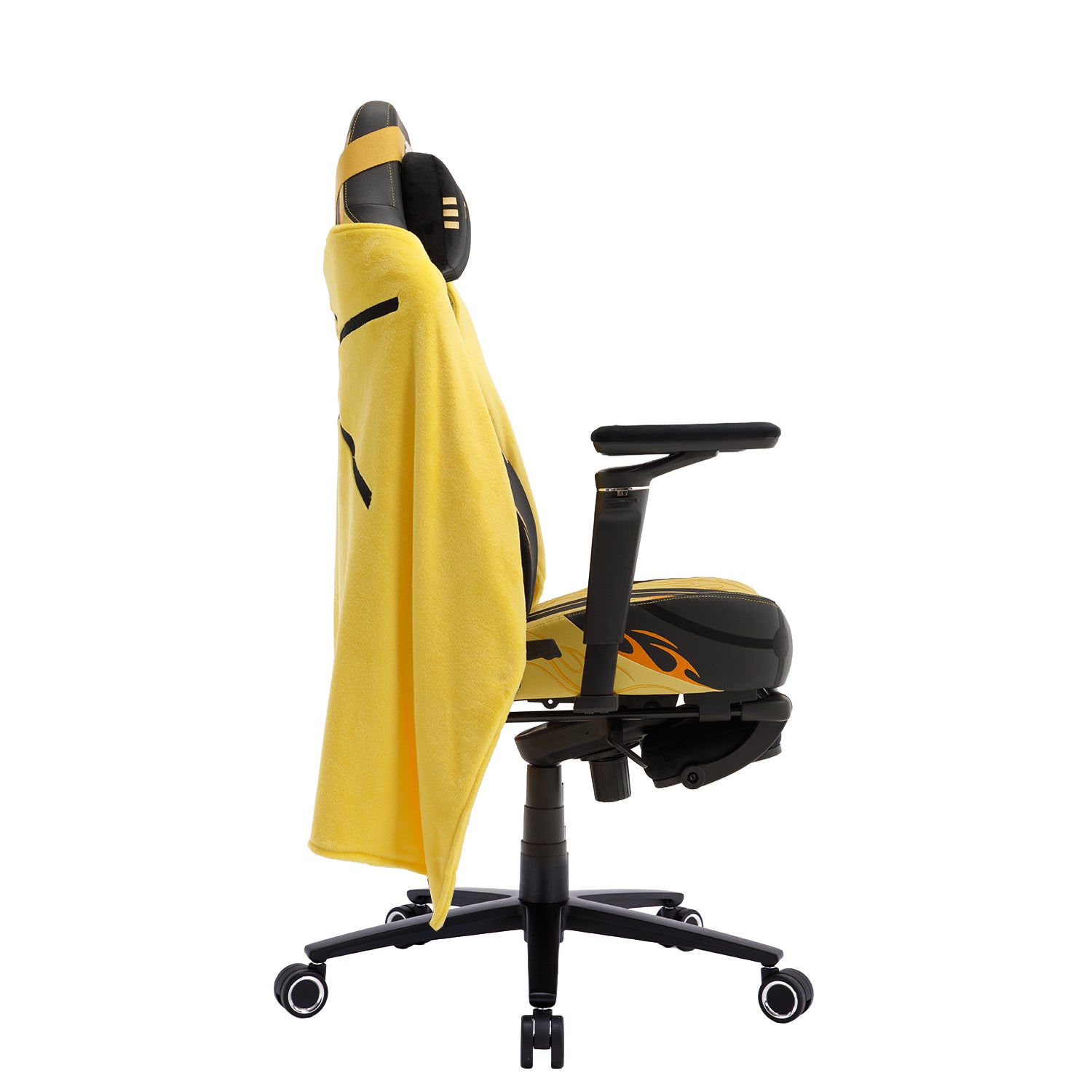TTRacing Maxx Pro Gaming Chair - Naruto Kurama Link Mode Edition 360 degree view - Image 13