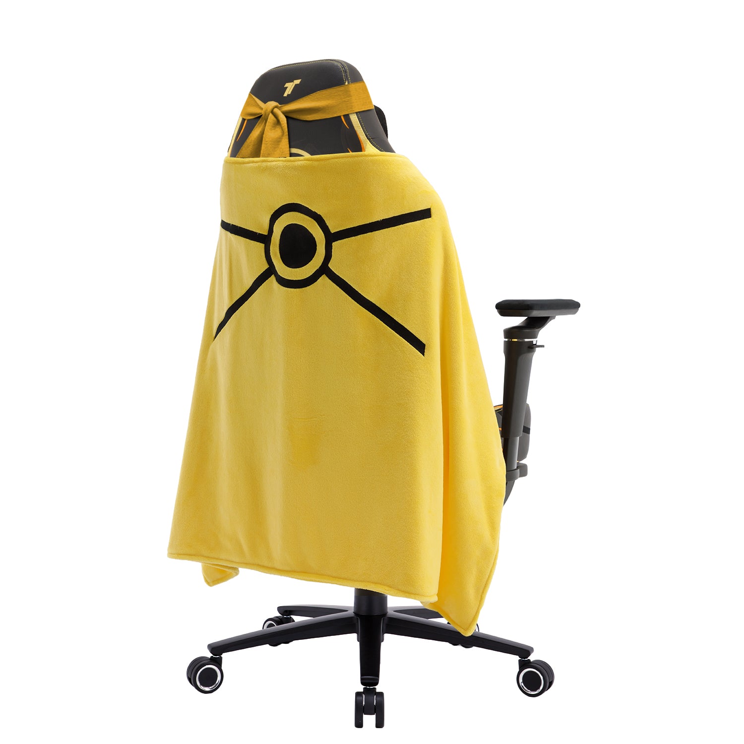 TTRacing Maxx Pro Gaming Chair - Naruto Kurama Link Mode Edition 360 degree view - Image 14