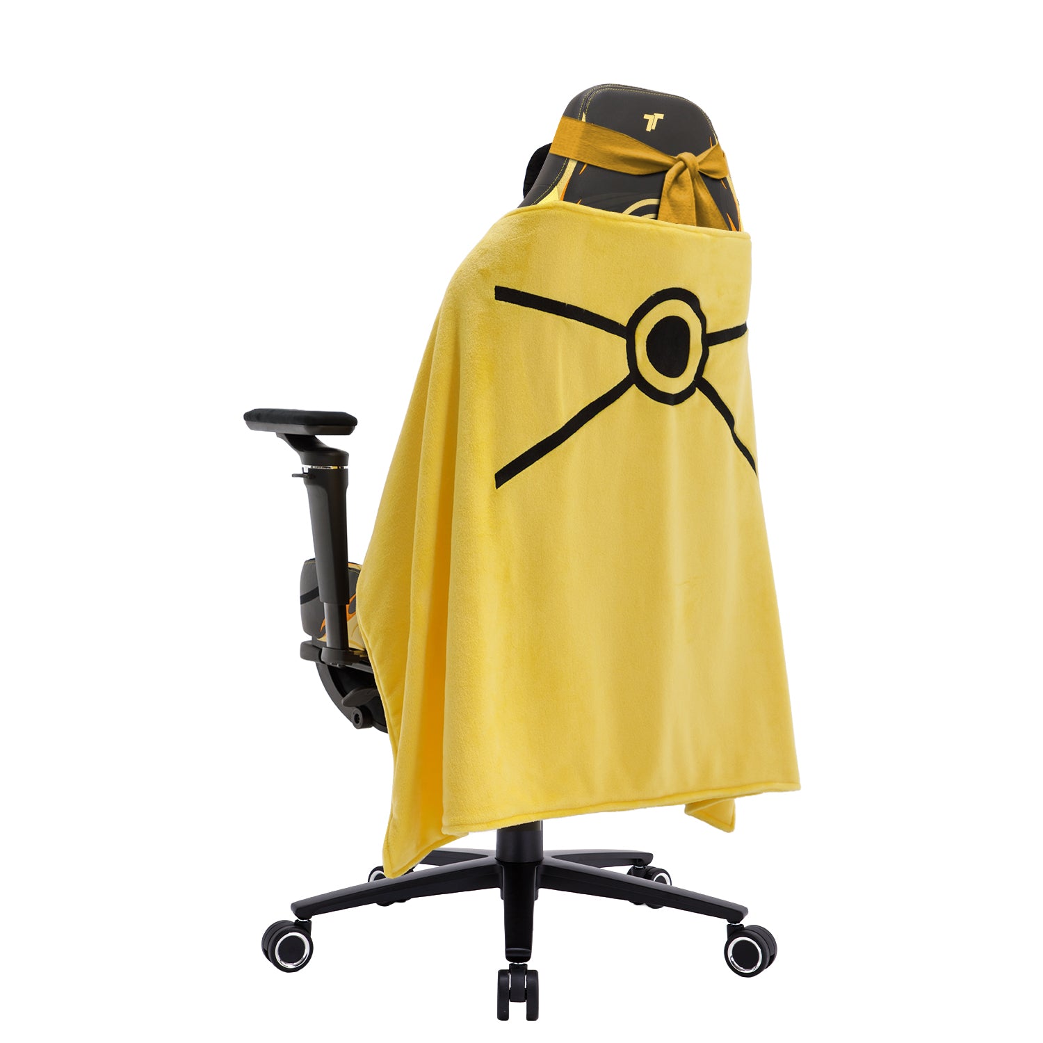 TTRacing Maxx Pro Gaming Chair - Naruto Kurama Link Mode Edition 360 degree view - Image 16