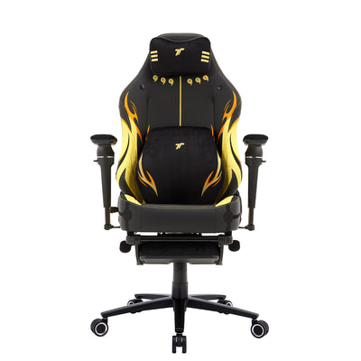 TTRacing Maxx Pro Gaming Chair - Naruto Kurama Link Mode Edition 360 degree view - Image 1