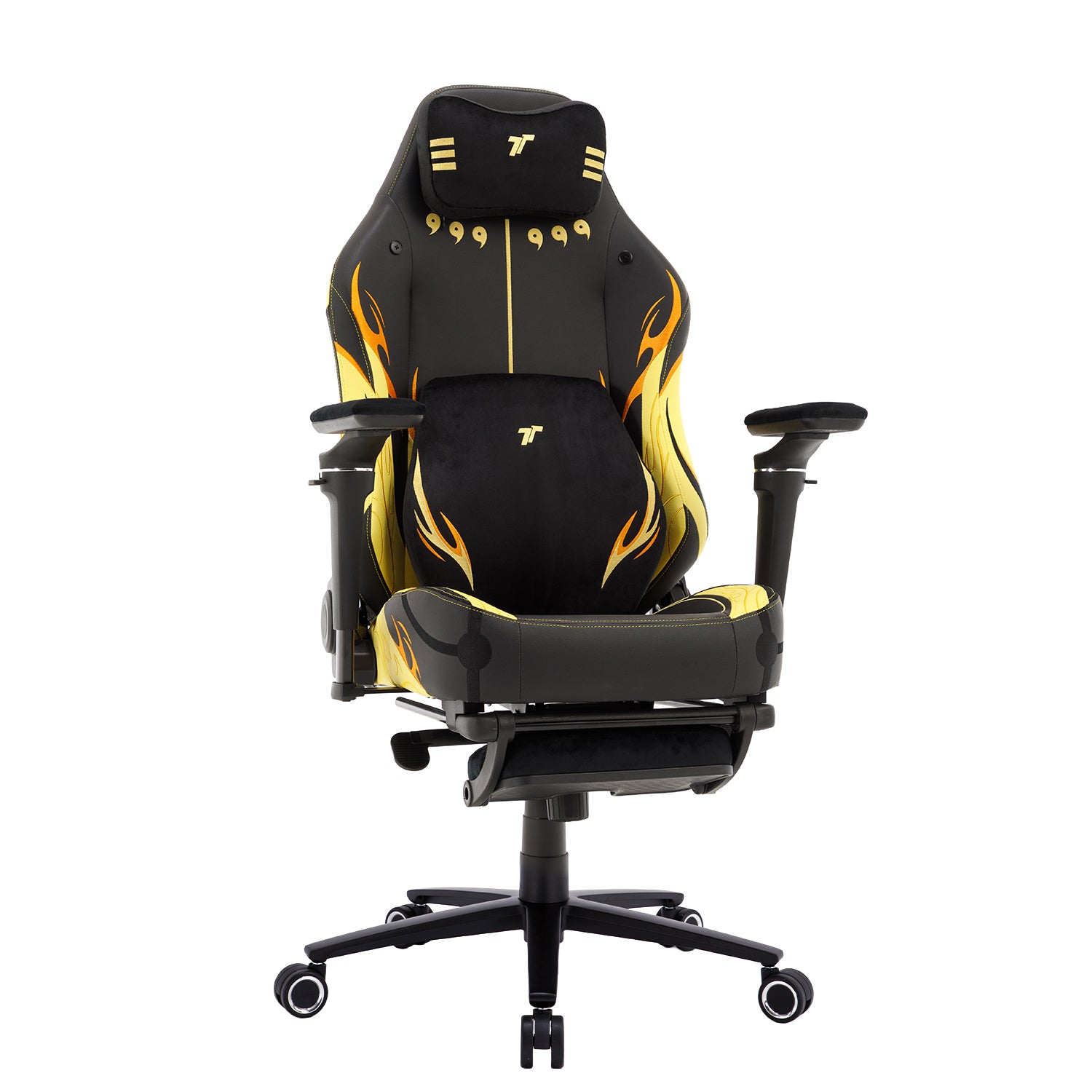 TTRacing Maxx Pro Gaming Chair - Naruto Kurama Link Mode Edition 360 degree view - Image 2
