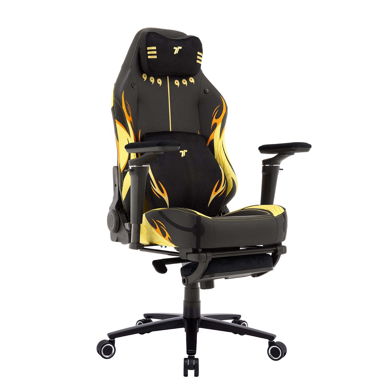 TTRacing Maxx Pro Gaming Chair - Naruto Kurama Link Mode Edition 360 degree view - Image 3