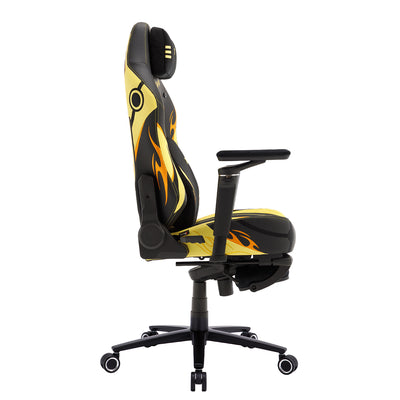 TTRacing Maxx Pro Gaming Chair - Naruto Kurama Link Mode Edition 360 degree view - Image 4