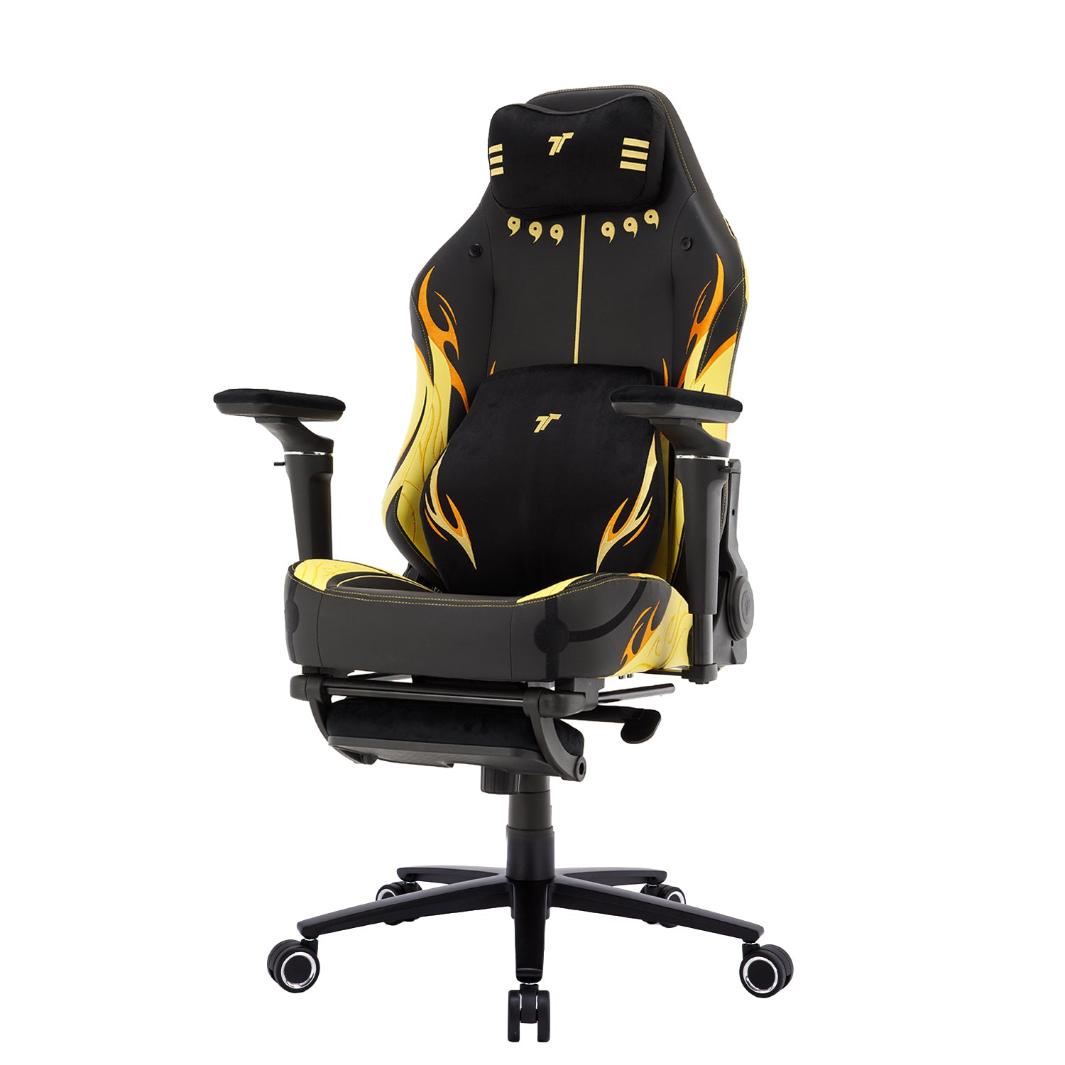 TTRacing Maxx Pro Gaming Chair - Naruto Kurama Link Mode Edition 360 degree view - Image 9
