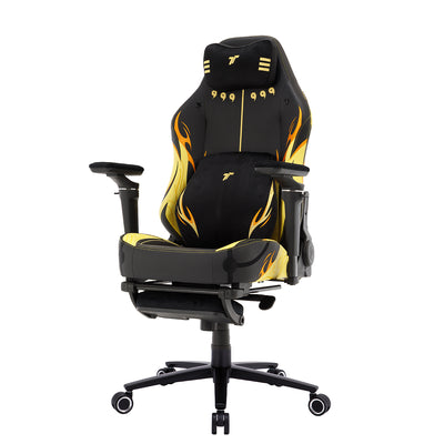 TTRacing Maxx Pro Gaming Chair - Naruto Kurama Link Mode Edition 360 degree view - Image 9