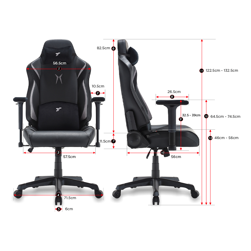 TTRacing Swift X Pro Air Threads Fabric Gaming Chair - Franky Edition