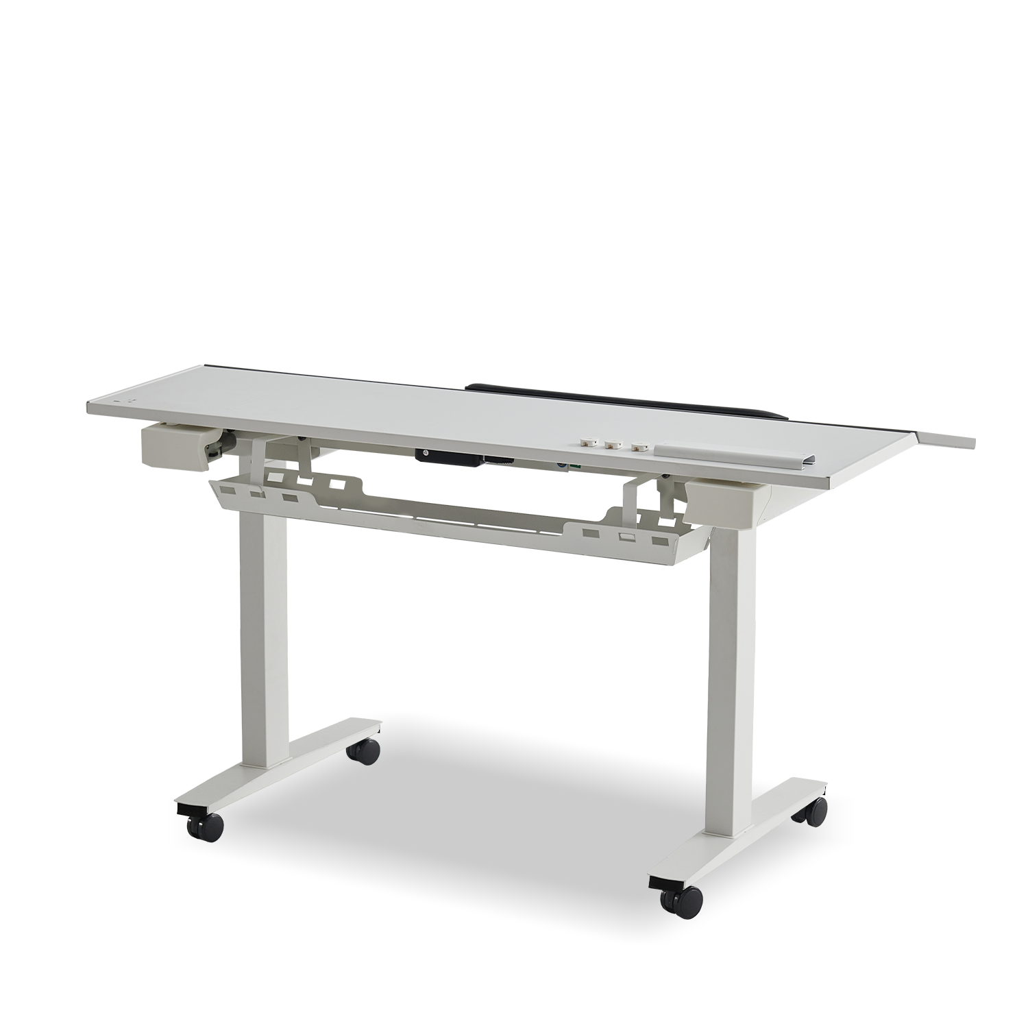 TTRacing TILVO Active Tech Desk - Howlite 360 degree view - Image 17