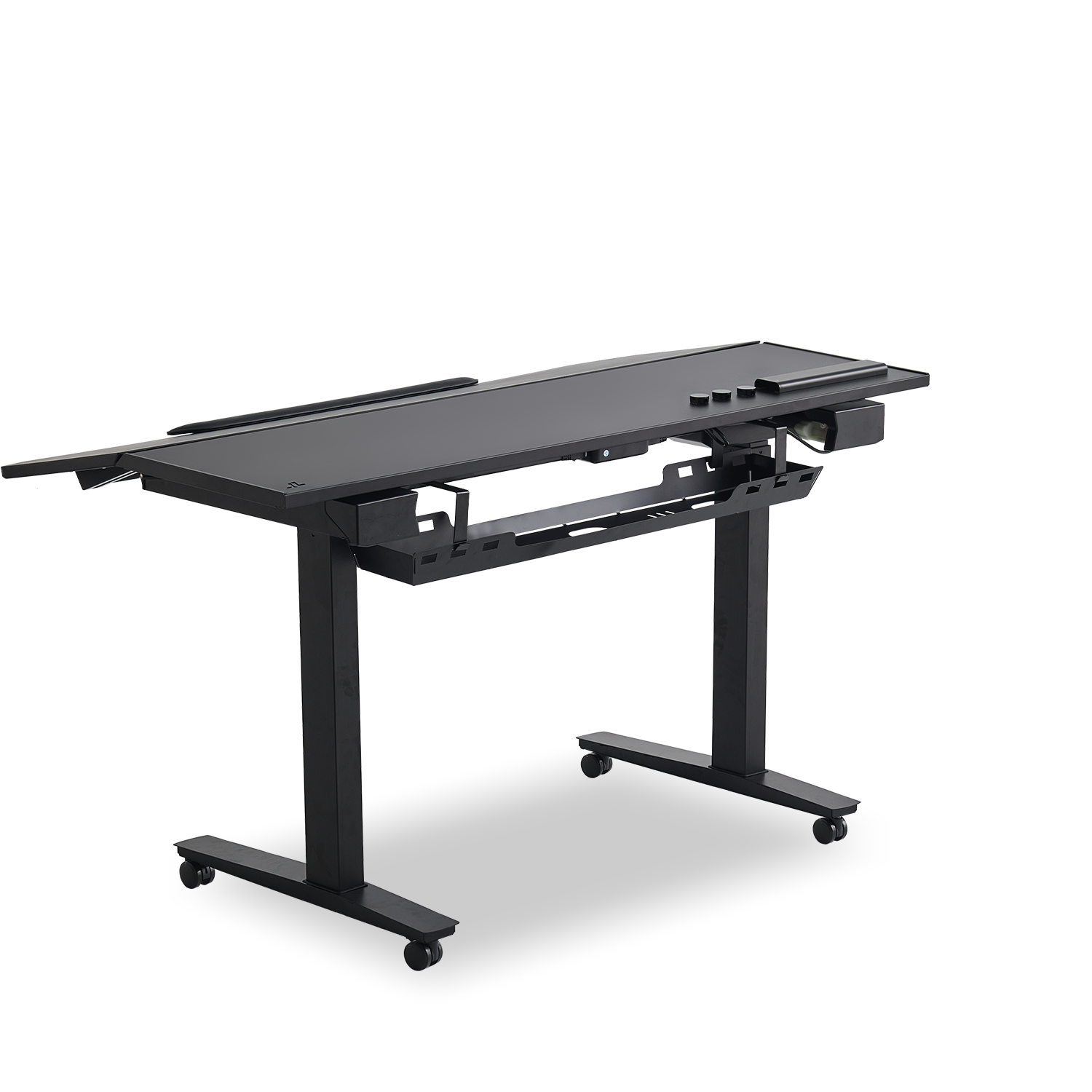 TTRacing TILVO Active Tech Desk - Onyx 360 degree view - Image 19
