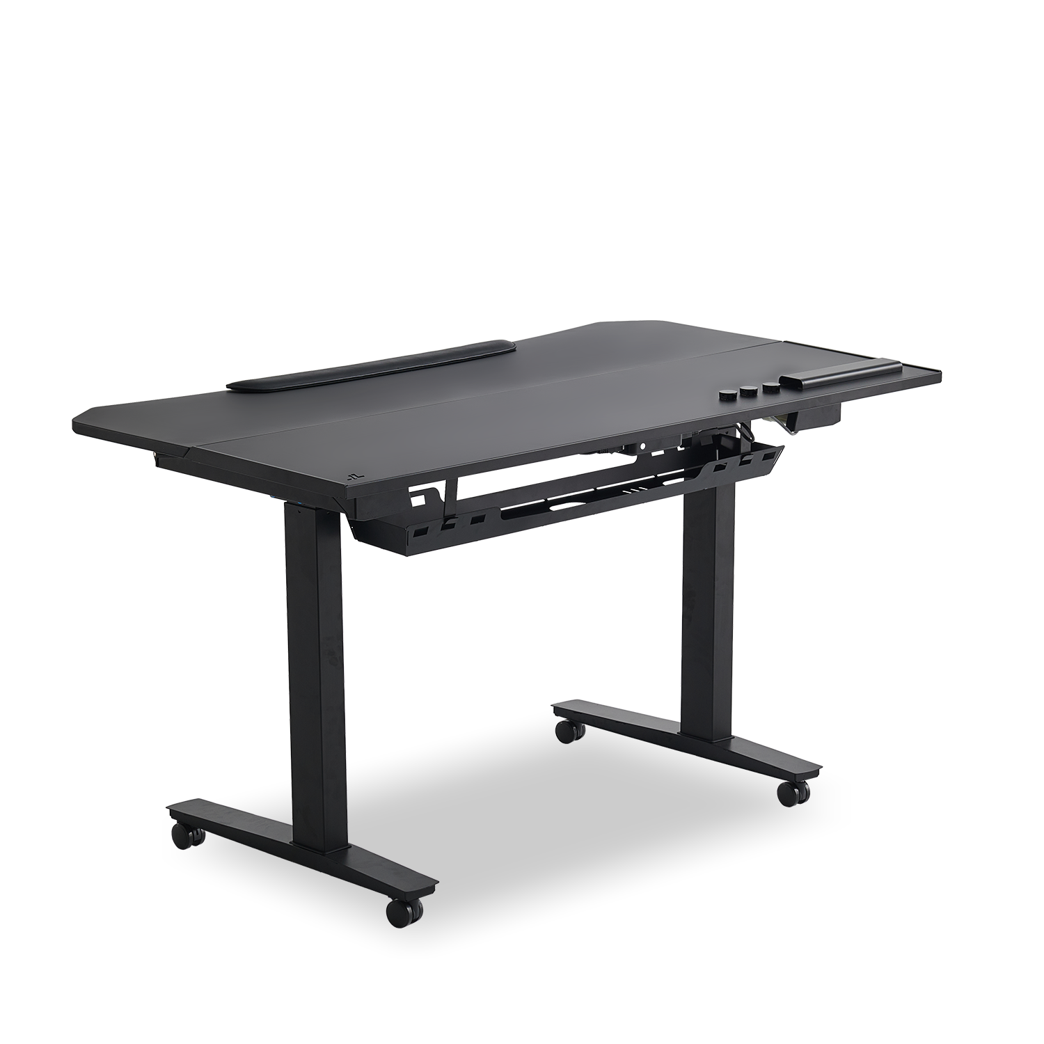 TTRacing TILVO Active Tech Desk - Onyx 360 degree view - Image 6